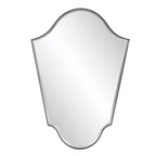 Howard Elliott 41.5"x29" Arched Wall Mirror with Matte Gray Iron Frame: Modern Style, No Assembly, Wall Mount
