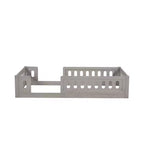 Lit plate-forme double/grand simple, lit au sol pour enfant avec garde-corps