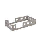 Lit plate-forme double/grand simple, lit au sol pour enfant avec garde-corps