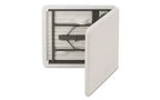Table pliante classique, rectangulaire, 60" x 30" x 29", Platine