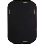 Miroir mural double rayon noir mat 24" x 36"