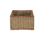 Meuble de rangement en osier et jonc de mer à 5 tiroirs, naturel