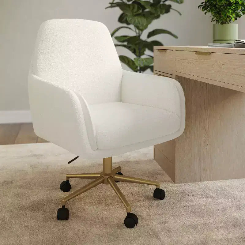 Chaise de bureau rembourrée