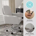 Chaise de bureau rembourrée