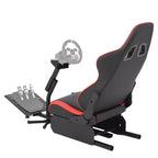 Support de Volant de Course, Cockpit de Simulateur de Course Pliable pour g923/g920/g29, Support de Volant et Pédales Réglables en Angle, Cockpit de Simulation de Course