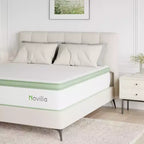 Matelas hybride mi-ferme en boîte de 12 pouces, mousse à mémoire de forme et ressorts ensachés, isolation des mouvements