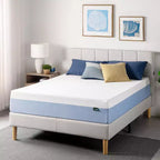 Matelas en mousse à mémoire de forme rafraîchissant Queen 12", sans fibre de verre, sensation moyenne, couches rafraîchissantes respirantes