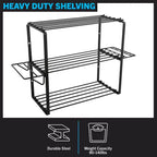 Étagère de rangement 3 niveaux pour outils électriques