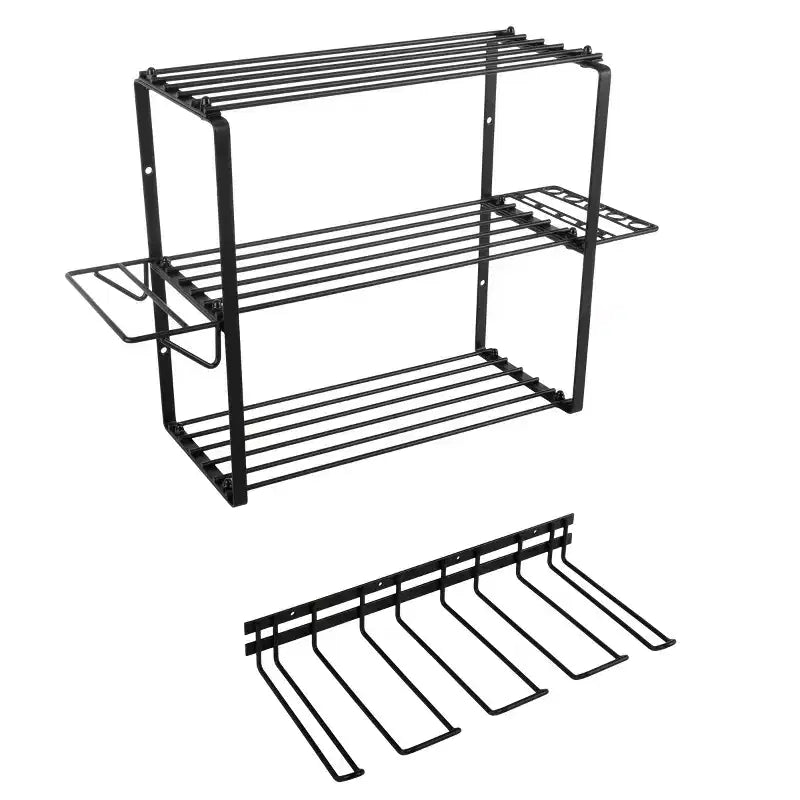 Étagère de rangement 3 niveaux pour outils électriques