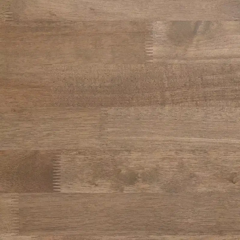 Table basse de ferme en bois massif, table d'appoint style tréteaux