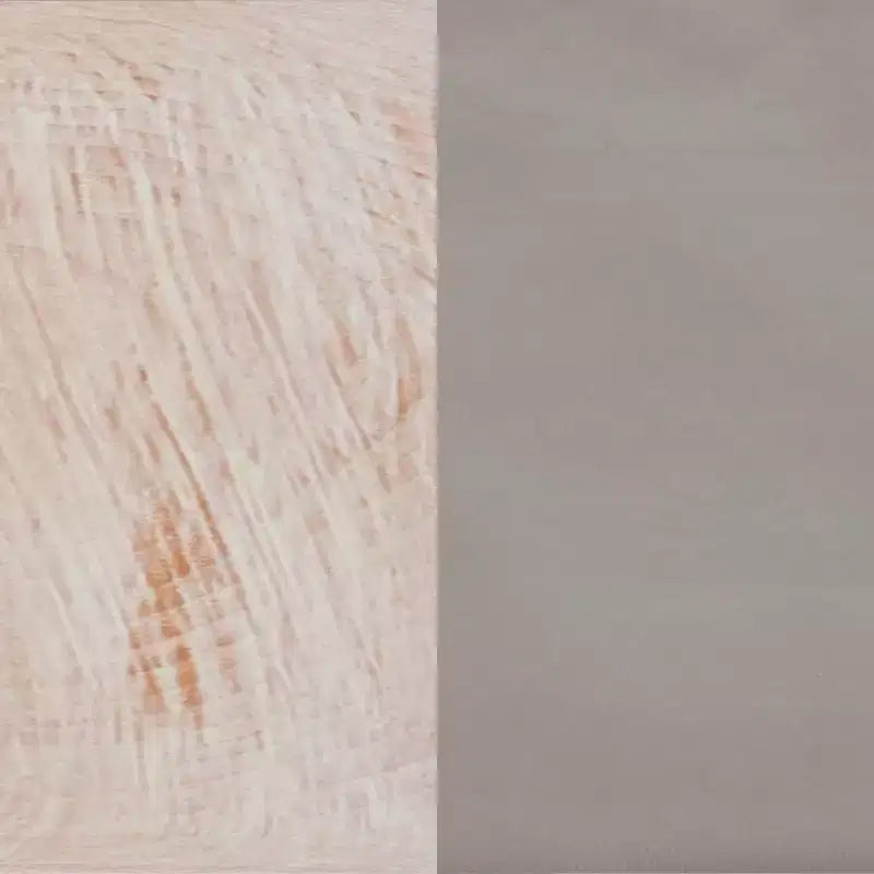 Chaise de salle à manger commerciale en bois massif avec dossier à lattes et siège en vinyle