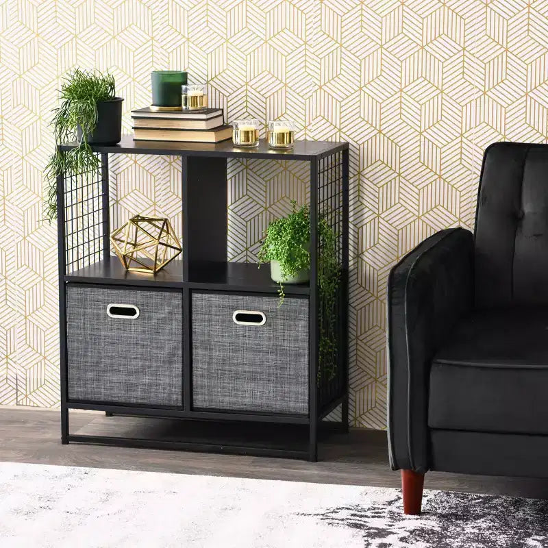 Étagère à livres à 4 niveaux Trellis de 71,5 cm