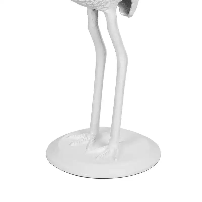 Table d'appoint classique Flamingo Mid-Century en verre 25 po